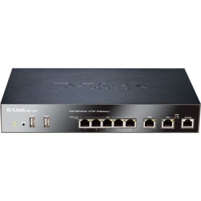 DFL-260E-NB NetDefend Network Security UTM Firewall, 1 Gigabit WAN, 1 Gigabit DMZ, 5T LAN (90-Day...