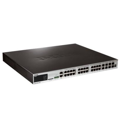 DGS-3420-28PC 28-Port xStack Layer 2+ Managed Stackable Gigabit PoE+ Switch