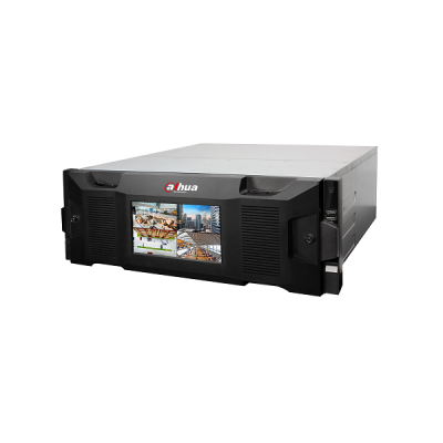 256 Channel Ultra Network Video Recorder w/ 24 Hotswap Bays / RAID / 7" Front LCD Display / Redundant Power Supply