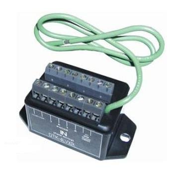 Ditek DTK-4LVXR 4 Pair Telephone Entry Protection, 1 Pair 12/24V Power, 2 Pair 150V Telco, 1 Pair...
