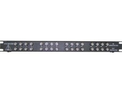 DTK-RM16NM 16 CHANNEL RACKMOUNT VIDEO LINE PROTECTION, BNC COAX IN/OUT