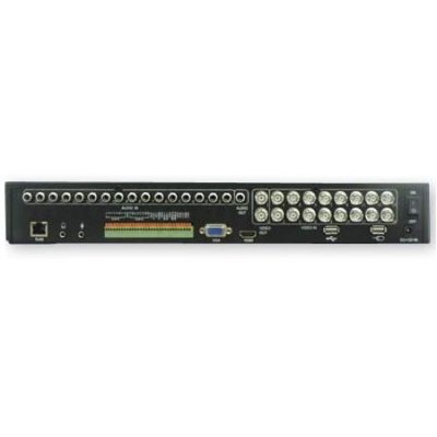 Aleph DX16 Video Monitoring and Surveillance 16-Channel DVR, Black