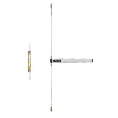 EL-1490-EO-36-US28-RHR Falcon Electric Latch Concealed Vertical Rod Touchbar Device Exit Only, Si...