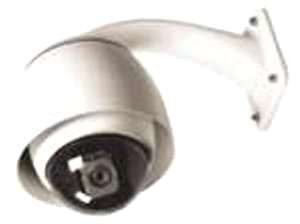ENVC2460C ENVIRODOME KIT, COLOR, OUTDOOR PEND. CORNER MT., CLEAR DOME, WHITE, 24VAC, 60Hz.