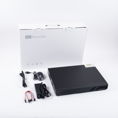 CLEAR XVR216 16-Channel 5MP Universal Video Recorder (AHD,TVI,CVI & CVBS), 2 SATA, Up to 4 IP Cam...