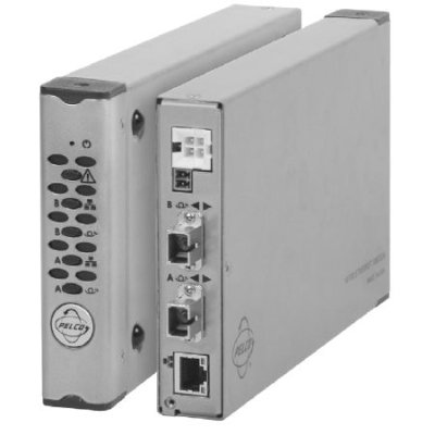 Pelco FX82012SSTR-2 Unmanaged Ethernet Switch One 10BASE-T/100BASE-TX Ports and Two 100BASE-FX Fi...