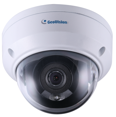 Geovision GV-TDR2700 2MP H.265 Low Lux WDR Pro IR Mini Fixed Rugged IP Dome