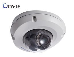 GV-EDR1100-2F 1.3MP 3.8mm Low Lux Target series Fixed Rugged Dome Cam, IP67, DC 12V/PoE 120-EDR1100-2F3