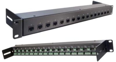 H16P-STRJ45 CCTV Patch Panel