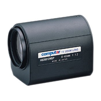CVL848-MZ-SP-PR Computar 1/2" 8-48mm f1.2 6X Motorized Zoom 3 Motors w/ Spot Filter & Preset C-Mount Lens