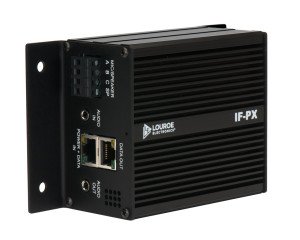Louroe IF-PX POE Interface and Power Extractor (Black)