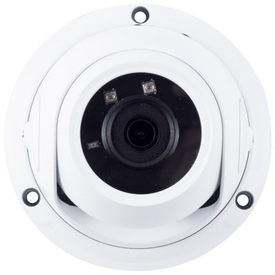 CLEAR 4MP Network IP Eyeball Dome Camera, 20M IR, H.265