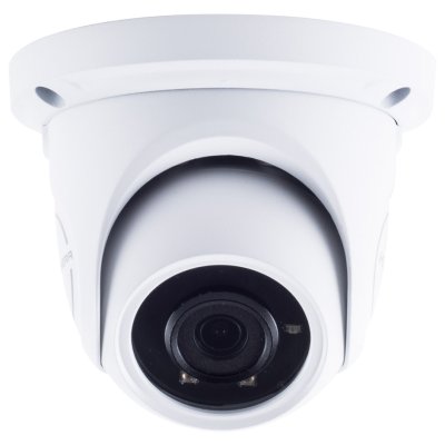 CLEAR 4MP Network IP Eyeball Dome Camera, 20M IR, H.265