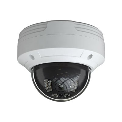 CLEAR 4MP Megapixel, 3.6mm Lens, 20m IR, H.265, IK10, Network IP Dome Camera