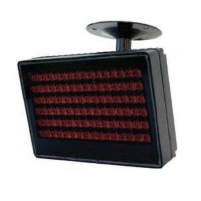 IR229-C30-24 Infrared LED Illuminator, 940nm, 30 Degree Angle, Distance up to 65ft / 20m, 24VAC Input