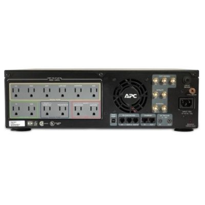 J15BLK APC AV Black J Type 1.5kVA Power Conditioner with Battery Backup 120V Retail