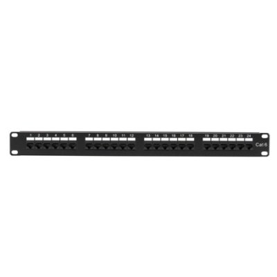 JPM624A CAT6 Value Line Patch Panel, 24-Port, 1U