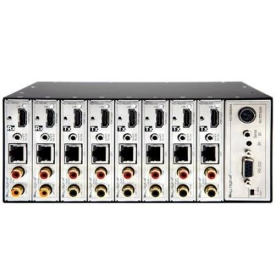 KD-HDMS4X4-2X6 Key Digital 2 Inputs to 6 Outputs HDMI/DVI Matrix Switcher via Single CAT6 STP