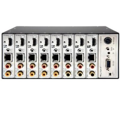 KD-HDMS4X4-5X3 Key Digital 5 Inputs to 3 Outputs HDMI/DVI Matrix Switcher via Single CAT6 STP