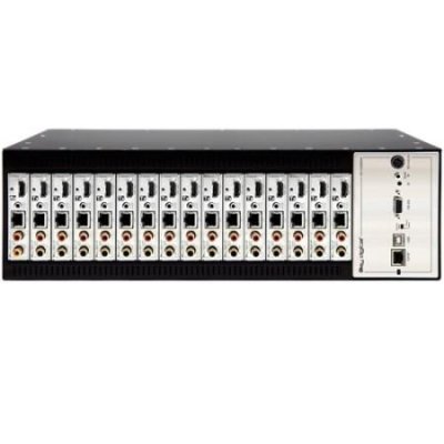 KD-HDMS8X8-1X15 Key Digital 1 Input to 15 Outputs HDMI/DVI Matrix Switcher via Single CAT6 STP