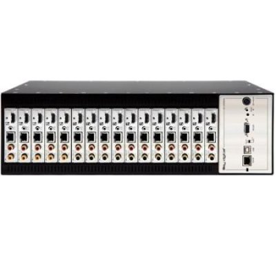 KD-HDMS8X8-5X11 Key Digital 5 Inputs to 11 Outputs HDMI/DVI Matrix Switcher via Single CAT6 STP