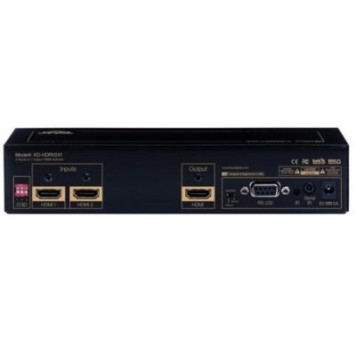 KD-HDRV2X1 Key Digital 2 HDMI/DVI Inputs to 1 HDMI/DVI Output Switcher