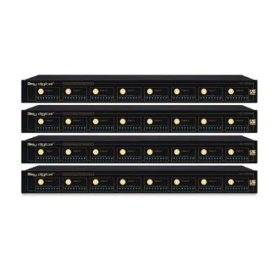 KD-MSA16X16 Key Digital 16 to 16 Audio/Composite Matrix Switcher(4 Units)