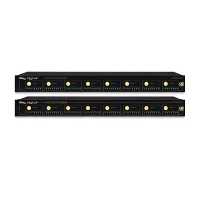 KD-MSA16X8 Key Digital 16 to 8 Audio/Composite Matrix Switcher(2 Units)