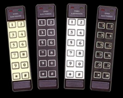 KTP-982-SN Essex KTP-982 with Thinline 2x6 Keypad, Stainless Steel Overlay