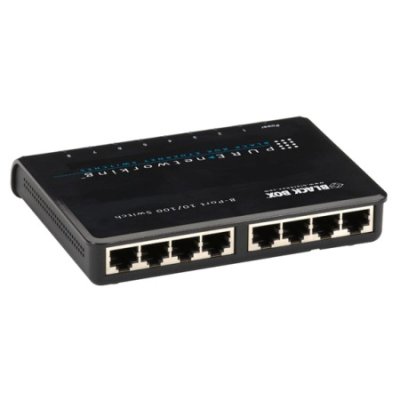 LB008A Pure Networking 10/100 Ethernet Switch, 8-Port
