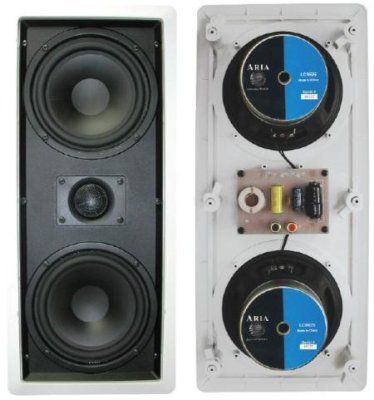 LCR625 High Performance 6.5 inch In-Wall Speaker