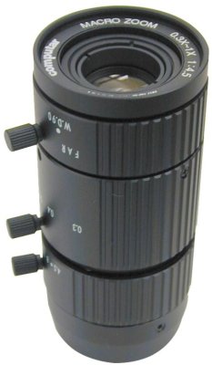 MLM3X-MP Computar 2/3" 3.3X Macro Zoom Manual Iris Megapixel C-Mount Lens