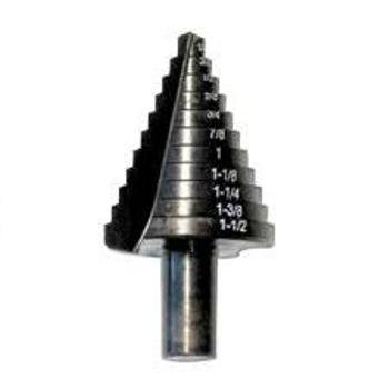 MLT-7 Canadian Flexi Multi-Bit 11 Step Size Up 1/4" to 1 1/2" (Black Oxide Finish)