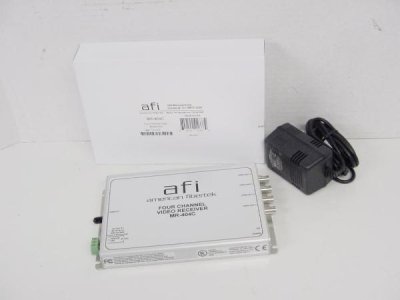 4 CHANNEL FIBER RECEIVER