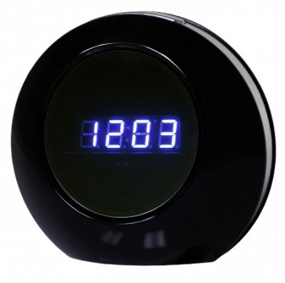 MiniClockDeluxe: Modern Digital Clock Hidden Camera