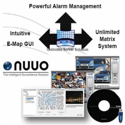 NCS-SERVER NUUO Central Management System Server Software w/ 4 Clients Software