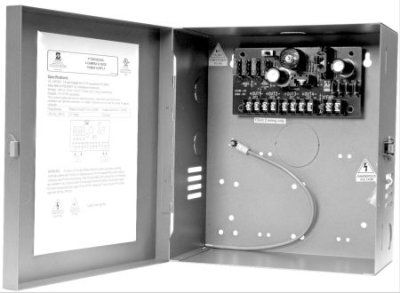 NP-4CC615DCUL NAPCO 4 CAMERA 6 TO 15VDC CCTV POWER SUPPLY IN ENCLOSURE, 2.5A MAX, REQUIRES NP-TRF...