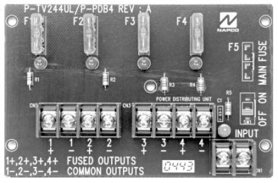 NP-DMOD-4OUT NAPCO 4 OUT POWER DISTRIBUTION BOARD