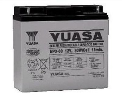 NPX-80 12 Volt/80 Watts per Cell Sealed Lead Acid Battery