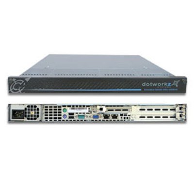 Dotworkz NVR-4TB-XLARGE IP Recorder Xlarge 4TB 1U JUST Add VMS Software
