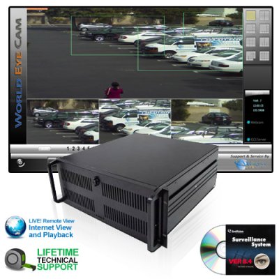 Customizable Hybrid GeoVision NVR/DVR: Supports 1 up to 32 IP Megapixel Cameras NVR Network Video...