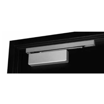 P405PTO-24V-689 Yale Push 400 Series Door Closer Support Unit Controlled, 24VAC/DC, Aluminum
