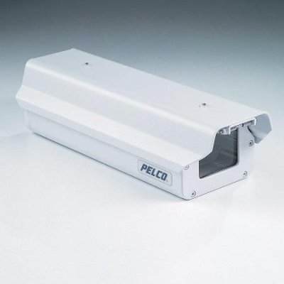 Pelco EH3512-2/MT 12-inch Aluminum Outdoor Enclosure with 24VAC Heater, Defroster & Blower, Wall ...