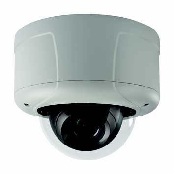 Pelco IEE10DN8-1 Sarix outdoor fixed dome network camera, extended platform, 1.3 megapixel, day/n...