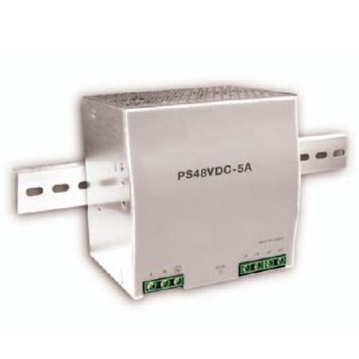 PS48VDC-5A Switching Mode Power Supply 240W DIN-rail Mounting for Power over Ethernet (POE) Appli...