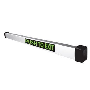 PSB560C SDC Sure Exit® REX Pressure Sense Bar, Bright Brass Finish