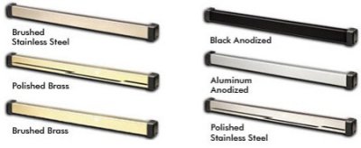 PSB560C SDC Sure Exit® REX Pressure Sense Bar, Bright Brass Finish