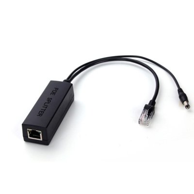 PS-4812PoE 48 VDC PoE to LAN and 12 VDC Converter