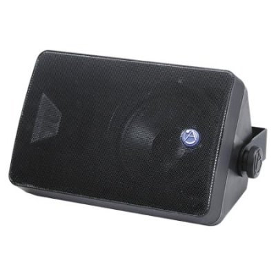 SM52T-B 5¼" 2-Way Weather Resistant Speaker System w/30-Watt 70.7V/100V Internal Transformer (New...