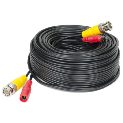 60′ Pre-made Cable Black